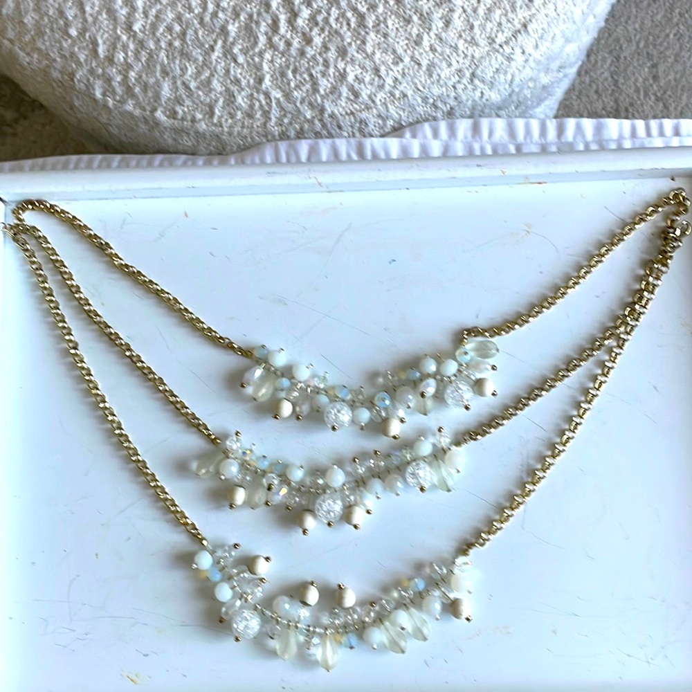 Statement necklace. Never worn.